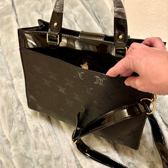 Juicy Couture Black Nailed It Tote Handbag - Picture 3 of 7